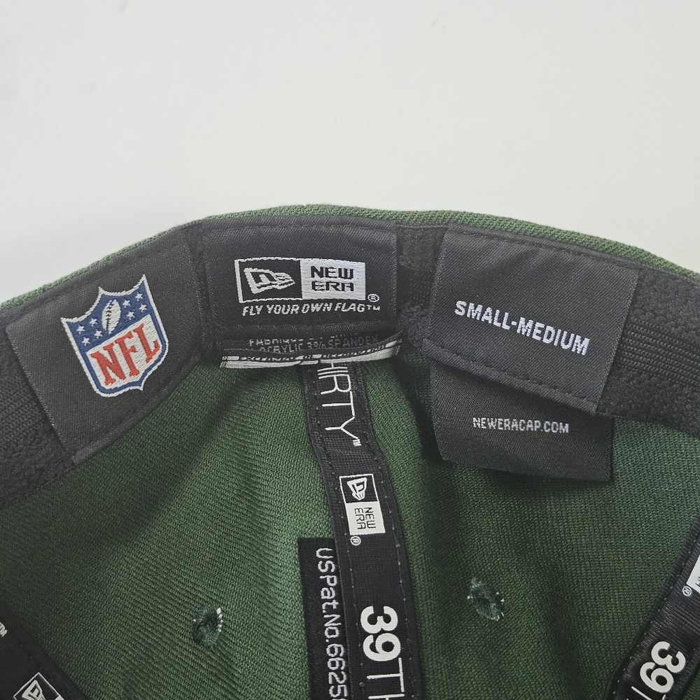 Green Bay Packers New Era 39THIRTY Fitted Cap Size Small/Medium New Without Tags - Picture 3 of 8